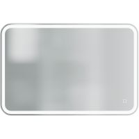 Зеркальный шкаф Creto Rainfall 90 22-900600WH с подсветкой Белый — фото 2, Зеркальные шкафы в ванную