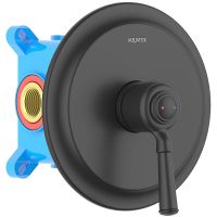 Смеситель для душа Aquatek Классик Черный матовый арт-AQ1566MB — фото 1, Смеситель для душа