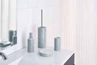 Стакан для зубных щеток Ridder Emily 2122107 Серый — фото 2, Мыльницы