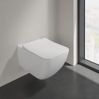 Унитаз Villeroy&Boch Venticello 4611RL01 подвесной с сиденьем Микролифт — фото 1, Подвесные унитазы