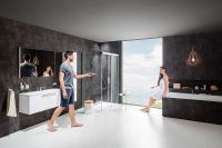 Товар: Душевой уголок Ravak Matrix MSDPS 100x80 R 0WPA4U00Z1 профиль Сатин стекло Transparent - фото 5 Душевой уголок Ravak Matrix MSDPS 100x80 R 0WPA4U00Z1 профиль Сатин стекло Transparent — фото 5, Душевые уголки