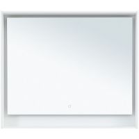 Товар: Зеркало Aquanet Милан 100 306372 с подсветкой Белый глянец с сенсорным выключателем - фото 2 Зеркало Aquanet Милан 100 306372 с подсветкой Белый глянец с сенсорным выключателем — фото 2, Мебель для ванной