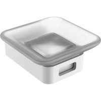 Мыльница Boheme Q 10943-MW Белая  матовая — фото 1, Мыльницы