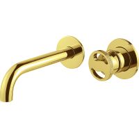 Смеситель для раковины Migliore Reversa 28201 Золото — фото 1, Смесители