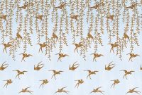 Товар: Фреска Ortograf Flora 31165 Фактура флок FLK Флизелин (4*2,7) Голубой/Коричневый, Листья/Птицы - фото 2 Фреска Ortograf Flora 31165 Фактура флок FLK Флизелин (4*2,7) Голубой/Коричневый, Листья/Птицы — фото 2, Фрески