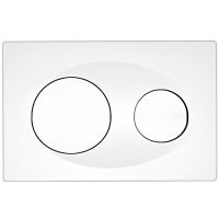 Клавиша смыва Bocchi Savio 8200-0012 Белая глянцевая — фото 1, Комплектующие для душевого оборудования