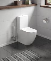 Унитаз компакт Koller Pool Round RN-0665-RC-C без бачка с сиденьем Микролифт — фото 2, Унитазы