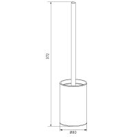 Ершик для унитаза Iddis Petite PETGP00i47 Золото матовое — фото 3, Ершики для унитаза
