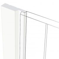 Финишный молдинг HIWOOD LF124A BR417 2700x42x12 мм — фото 3, Панели