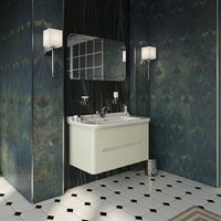 Тумба под раковину Kerasan Waldorf 94 925530 подвесная Bi vaniglia matt — фото 2, Мебель для ванной