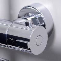 Товар: Душевая система WasserKRAFT Thermo A18801 с термостатом Хром - фото 8 Душевая система WasserKRAFT Thermo A18801 с термостатом Хром — фото 8, Душевые стойки