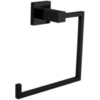 Полотенцедержатель Nofer Barcelona 16905.N Черный — фото 1, Полотенцедержатели