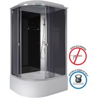 Душевая кабина Niagara Eco 110x80 R E110/80/40R/TN без гидромассажа — фото 2, Душевые кабины