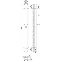 Товар: Электрический полотенцесушитель Laris Прайм Дуэт ЧК 80х1200 R 73207362 Белый муар - фото 10 Электрический полотенцесушитель Laris Прайм Дуэт ЧК 80х1200 R 73207362 Белый муар — фото 10, Электрические полотенцесушители