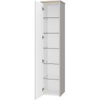 Товар: Шкаф пенал Brevita Elche 35 L ELC-05035-010L Серый кашемир Золото - фото 7 Шкаф пенал Brevita Elche 35 L ELC-05035-010L Серый кашемир Золото — фото 7, Мебель для ванной