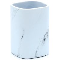 Стакан для зубных щеток Ridder Bella 2162101 Белый — фото 1, Стаканы для зубных щеток