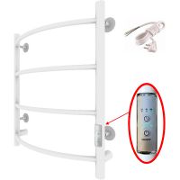 Электрический полотенцесушитель Тругор ПЭК 5 СП 60x50 Белый — фото 1, Электрические полотенцесушители