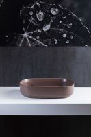 Раковина-чаша Allen Brau Fantasy 55 4.11022.TP Коричневая — фото 9, Раковины накладные