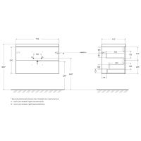 Товар: Тумба под раковину BelBagno Aurora 80 AURORA-800-2C-SO-RNN подвесная Rovere Nebrasca Nature - фото 15 Тумба под раковину BelBagno Aurora 80 AURORA-800-2C-SO-RNN подвесная Rovere Nebrasca Nature — фото 15, Тумбы под раковину