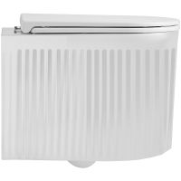 Унитаз Point Деметра подвесной с сиденьем Микролифт арт-PN41121 — фото 2, Подвесные унитазы