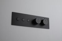 Смеситель для душа Allen Brau Liberty 5.33003-31 с термостатом Черный матовый — фото 5, Смесители