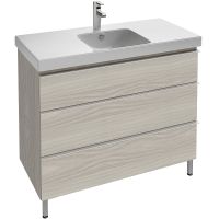 Тумба под раковину Jacob Delafon Odeon Up 105 EB994-E10 Квебекский дуб — фото 1, Тумбы под раковину