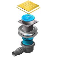 Душевой трап Pestan Confluo Standard 13000148 с решеткой — фото 1, Трапы для душа