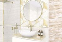 Товар: Керамическая плитка AltaCera Interni Beige Gold WT9INR11 настенная 25х50 см - фото 3 Керамическая плитка AltaCera Interni Beige Gold WT9INR11 настенная 25х50 см — фото 3, Керамическая плитка