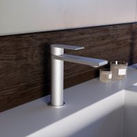 Товар: Смеситель для раковины Vincea Vogue (SS) VBF-2VS1BN Брашированный никель - фото 2 Смеситель для раковины Vincea Vogue (SS) VBF-2VS1BN Брашированный никель — фото 2, Смесители