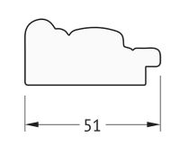 Зеркало Evoform Definite 133х73 в багетной раме - Слоновая кость 51 мм арт-BY 1100 — фото 5, Зеркала в ванную комнату