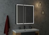 Товар: Зеркальный шкаф Континент Mirror Box black Led 80 МВК052 с подсветкой Черный - фото 9 Зеркальный шкаф Континент Mirror Box black Led 80 МВК052 с подсветкой Черный — фото 9, Зеркальные шкафы в ванную