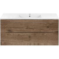 Тумба под раковину Vincea Mia 120 VMC-2MC120VO подвесная V.Oak — фото 3, Тумбы под раковину