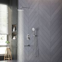 Душевая система Berges Nardis 3R 071013 Хром — фото 9, Встраиваемые душевые комплекты