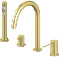 Товар: Смеситель на борт ванны Timo Saona 2320/17Y Золото матовое - фото 1 Смеситель на борт ванны Timo Saona 2320/17Y Золото матовое — фото 1, Смесители на борт ванны