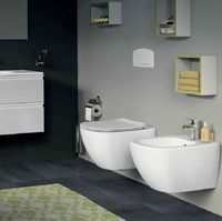 Товар: Комплект унитаза с инсталляцией Ideal Standard Tesi Aqua Blade TT00002/121AA с сиденьем Микролифт и клавишей смыва Хром - фото 12 Комплект унитаза с инсталляцией Ideal Standard Tesi Aqua Blade TT00002/121AA с сиденьем Микролифт и клавишей смыва Хром — фото 12, Унитазы