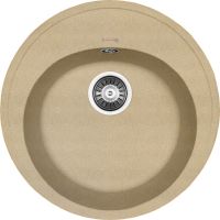 Кухонная мойка Florentina Лотос-510 20.290.B0510.104 Бежевая — фото 1, Кухонные мойки