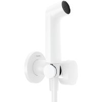 Гигиенический душ со смесителем Hansgrohe Bidette 29232700 Белый матовый — фото 1, Гигиенические души