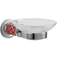 Мыльница Boheme Murano 10903-R-CR Хром Рубиновый — фото 1, Мыльницы