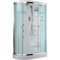 Душевая кабина Timo Lux 120x85 T-7702R с гидромассажем — фото 1, Душевые кабины