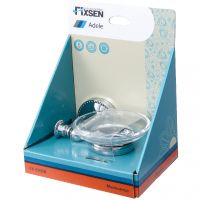 Мыльница Fixsen Adele FX-55008 Хром — фото 2, Мыльницы
