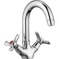 Смеситель для раковины Frap H12 F1312 Хром — фото 1, Смесители для раковины