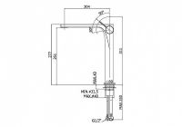 Смеситель для раковины Paffoni Rock Хром арт-RO081CR — фото 3, Смесители для раковины
