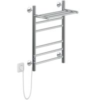 Электрический полотенцесушитель Ника Way-2 60/40 с полкой Хром — фото 1, Электрические полотенцесушители