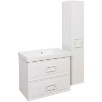 Товар: Тумба под раковину La Fenice Cubo 80 подвесная Белая матовая арт-FNC-01-CUB-B-80-2 - фото 6 Тумба под раковину La Fenice Cubo 80 подвесная Белая матовая арт-FNC-01-CUB-B-80-2 — фото 6, Тумбы под раковину