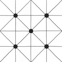 Керамогранит Lasselsberger Ceramics Домино геометрия 6032-0434 30х30 см — фото 1, Керамогранит