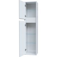 Шкаф пенал Iddis Esper 35 ESP35W0i97 подвесной Белый — фото 4, Пеналы для ванной комнаты