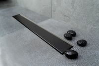 Товар: Душевой лоток Pestan Confluo Frameless Line 550 Black Matte 13701319 с решеткой Черный матовый / полая под плитку - фото 4 Душевой лоток Pestan Confluo Frameless Line 550 Black Matte 13701319 с решеткой Черный матовый / полая под плитку — фото 4, Душевые лотки