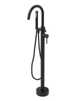 Смеситель для ванны Orange Steel Черный матовый арт-M99-336b — фото 7, Смесители напольные