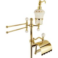 Товар: Напольная стойка Migliore Provance 17716 Золото - фото 2 Напольная стойка Migliore Provance 17716 Золото — фото 2, Стойки - набор держателей