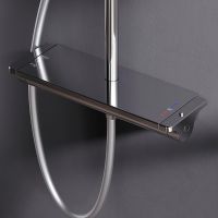 Душевая система AM.PM Spirit V2.0 F0770A400 с термостатом Хром — фото 10, Душевые стойки